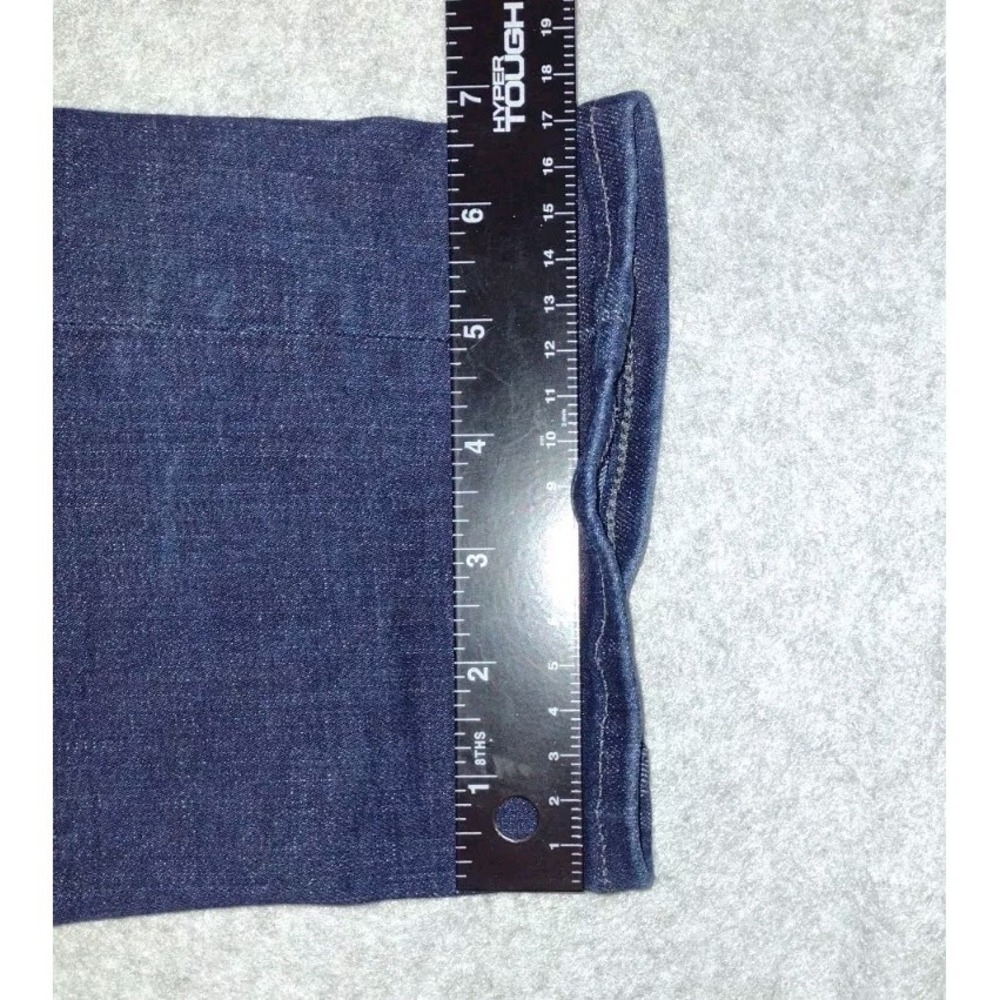 7 For All Mankind Men's Straight-Leg Jean Slimmy  Los Angeles Dark Size 31x33 - Picture 7 of 9